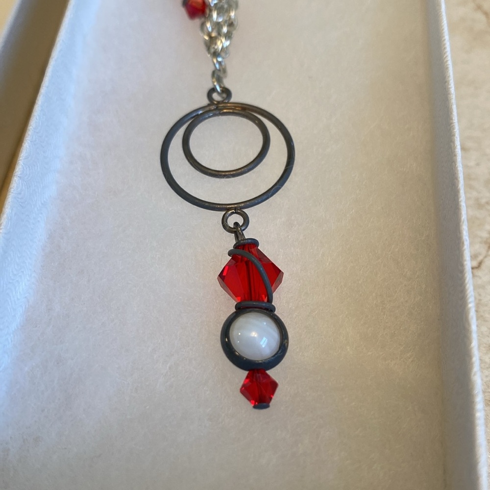 NWOT Handmade Metal Necklace